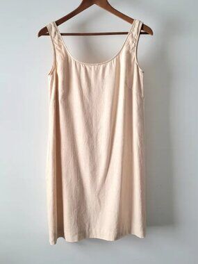 Emanuel Ungaro 90s linen tank dress